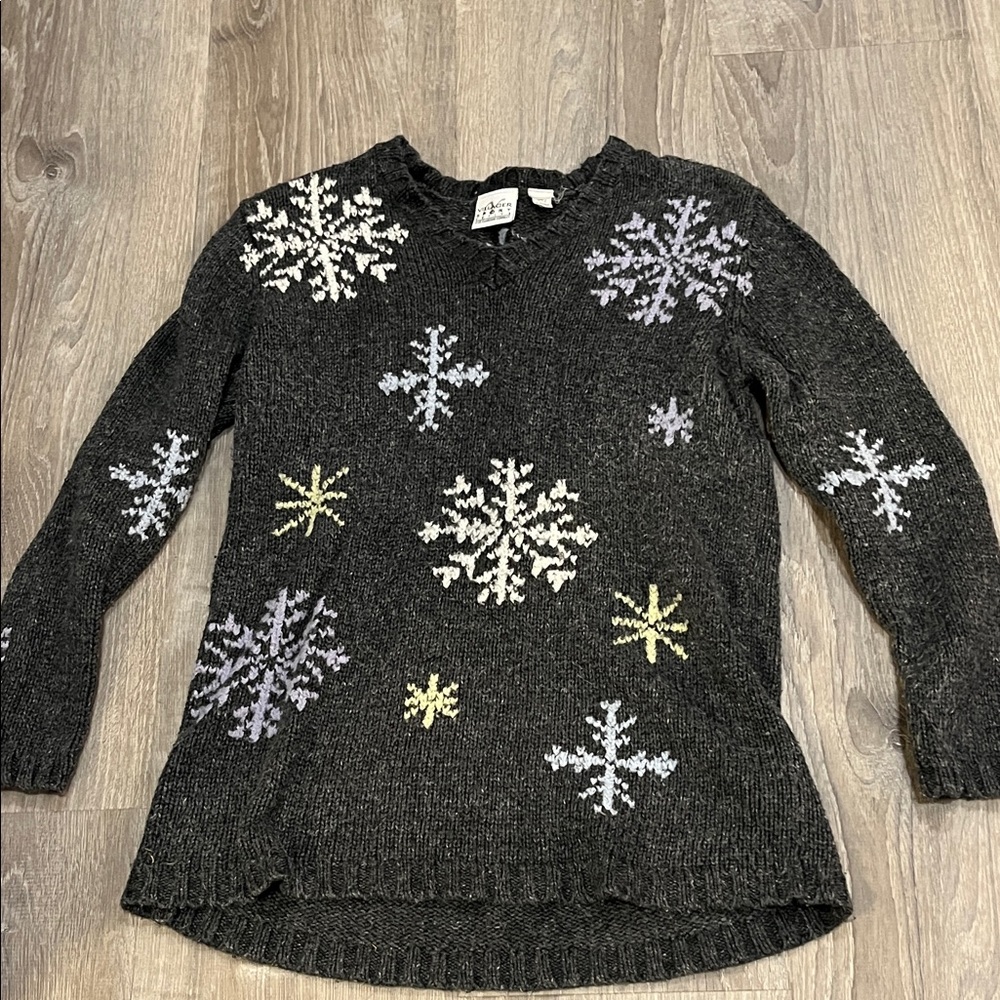 Vintage Snowflake Sweater